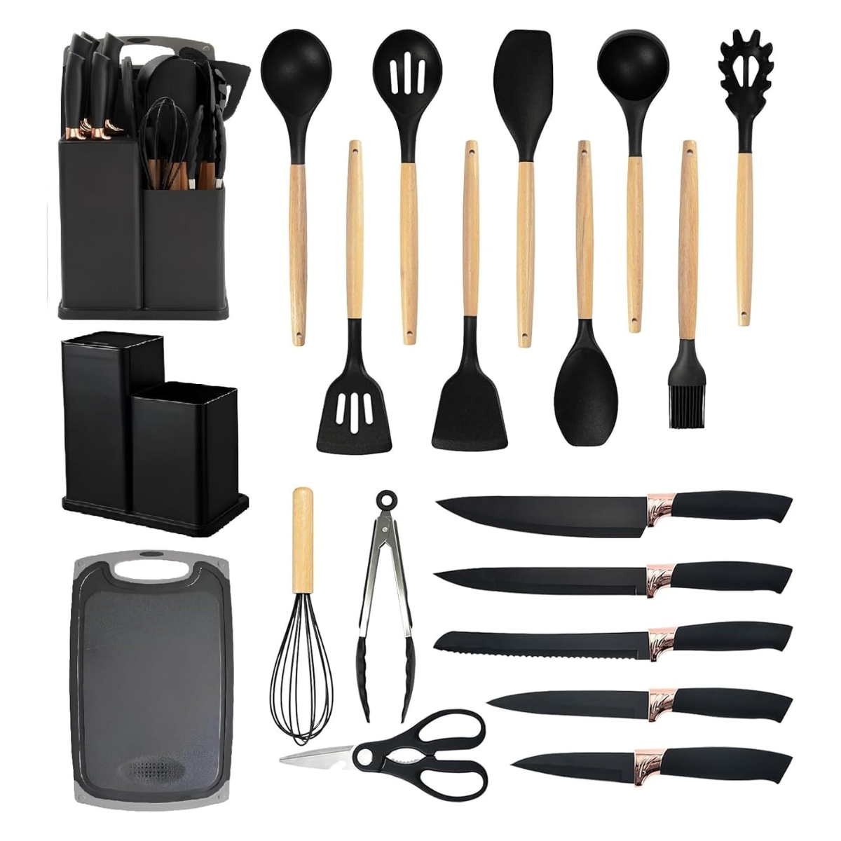 Kit De Utensilios De Cocina X19 Piezas