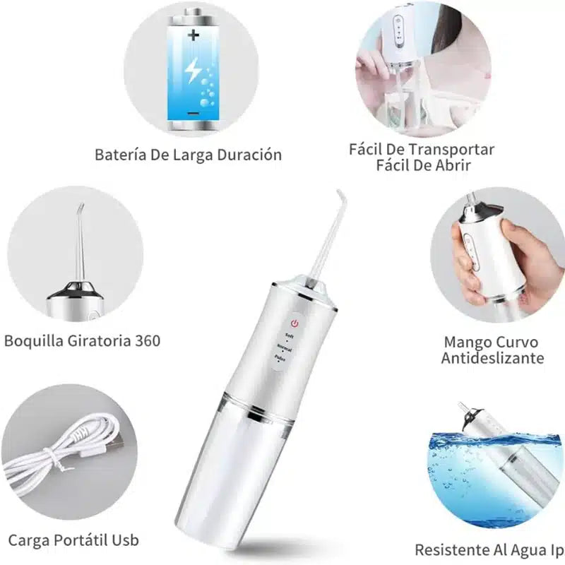 Irrigador Oral Recargable