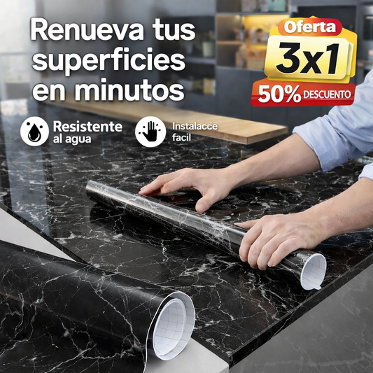 Papel Mármol Adhesivo