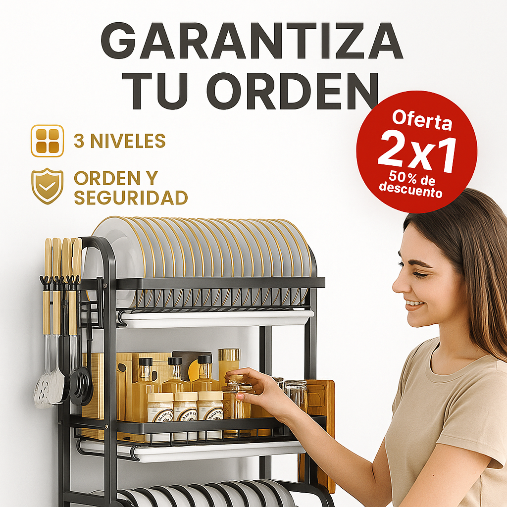 Escurridor De Meson De 3 Niveles