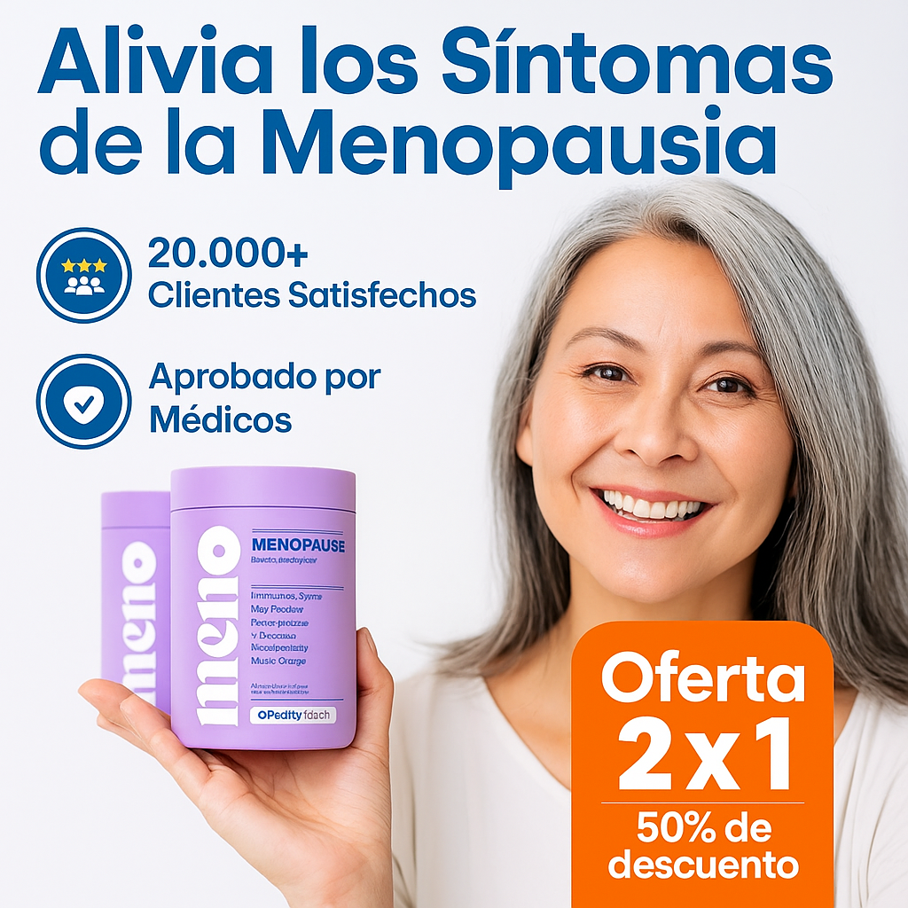 Meno -  Vitaminas Para La Menopausia