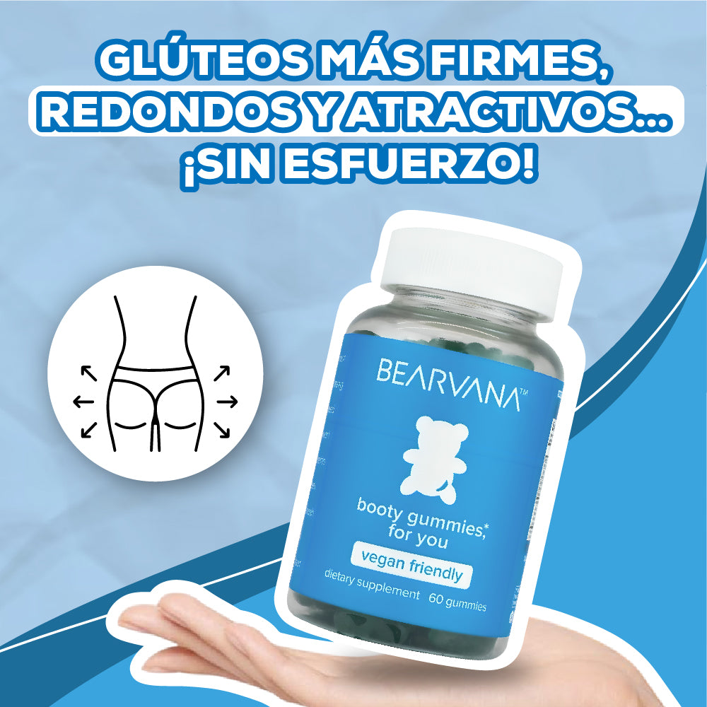 Bearvana - Gomitas Aumenta Gluteos