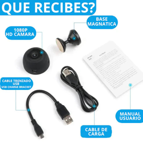 Cámara De Seguridad Espía Mini A9