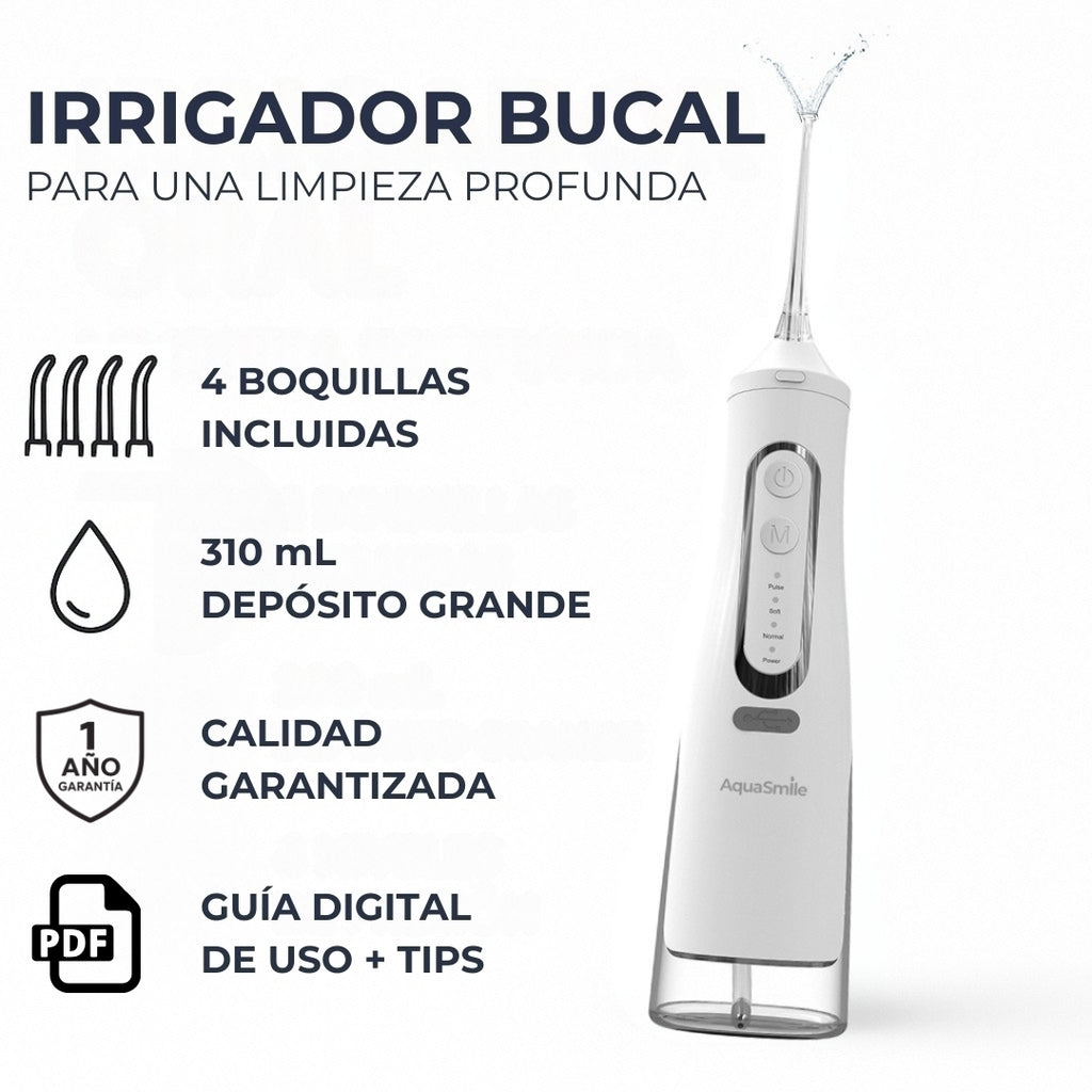Irrigador Oral Recargable