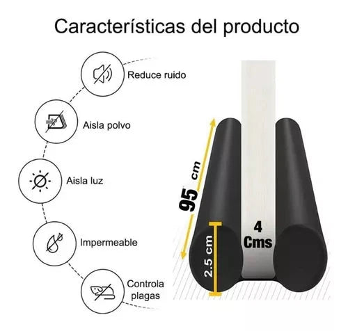 Tapon Mágico Para Puerta - Anti insectos