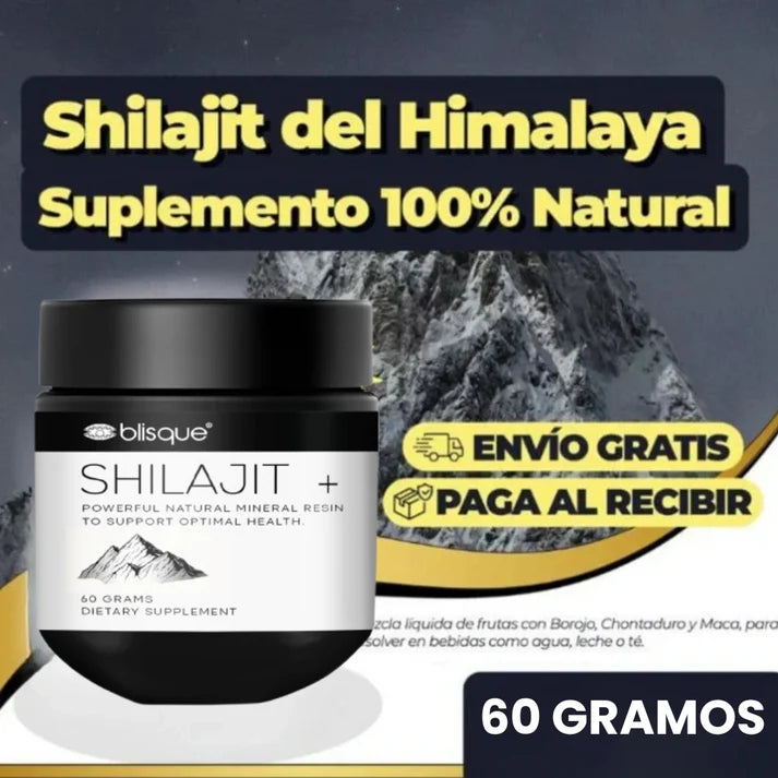 Shilajit+ Original Con Invima - Aumenta Tu Testosterona Y Libido