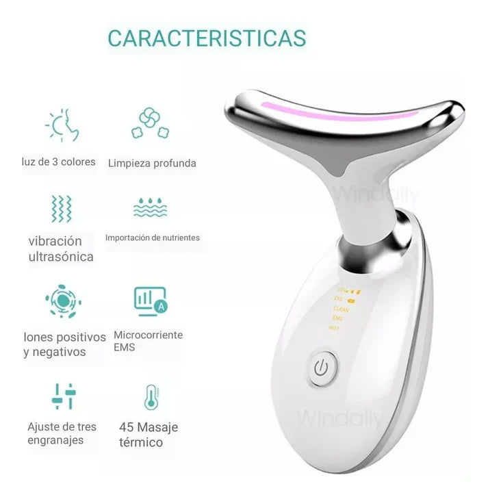 Masajeador Eléctrico Facial Anti imperfecciones