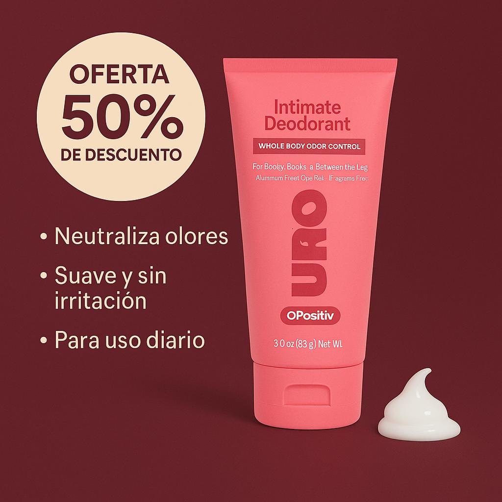Uro Crema Desodorante Intimo Mujeres