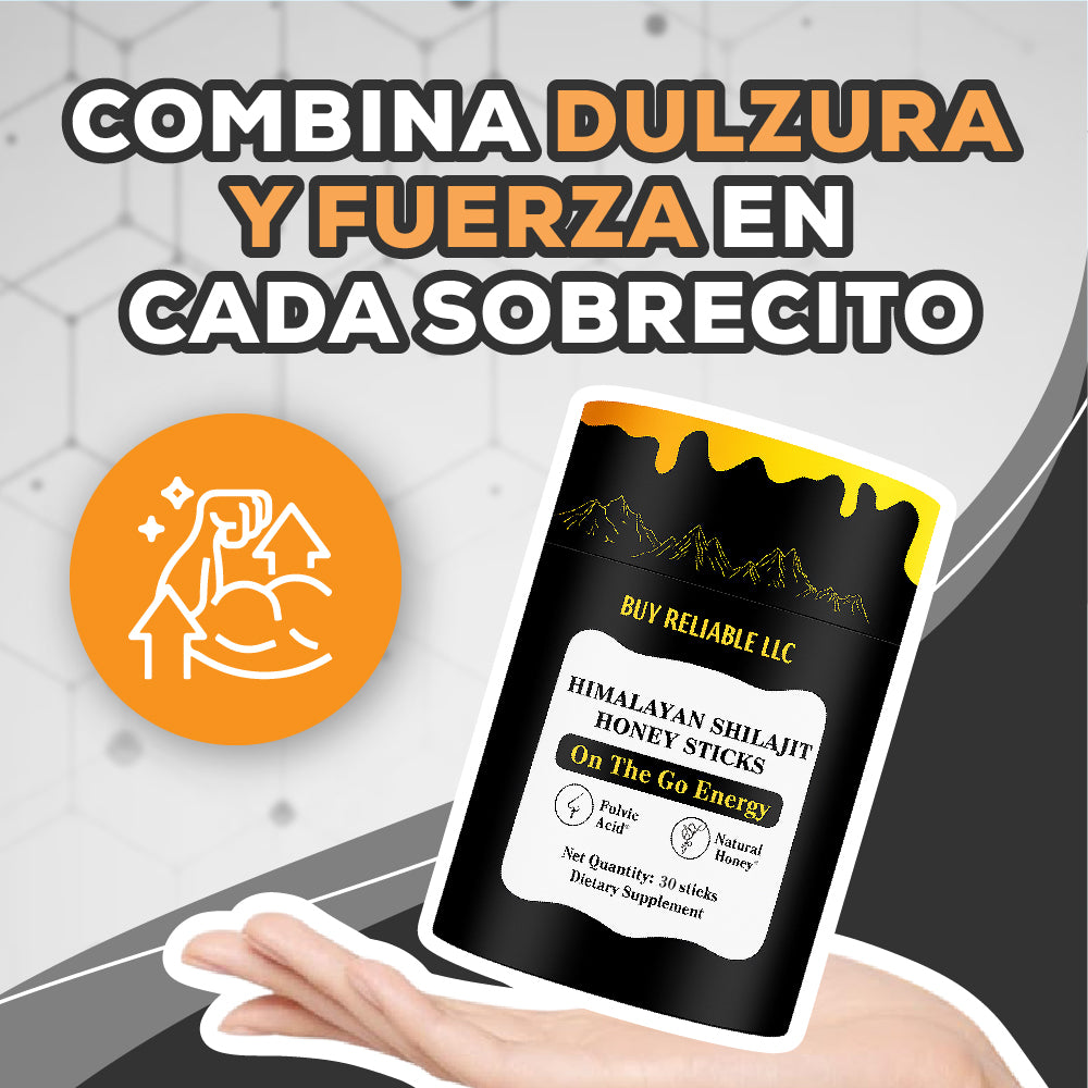 Palitos De Miel De Shilajit - X30 Unidades