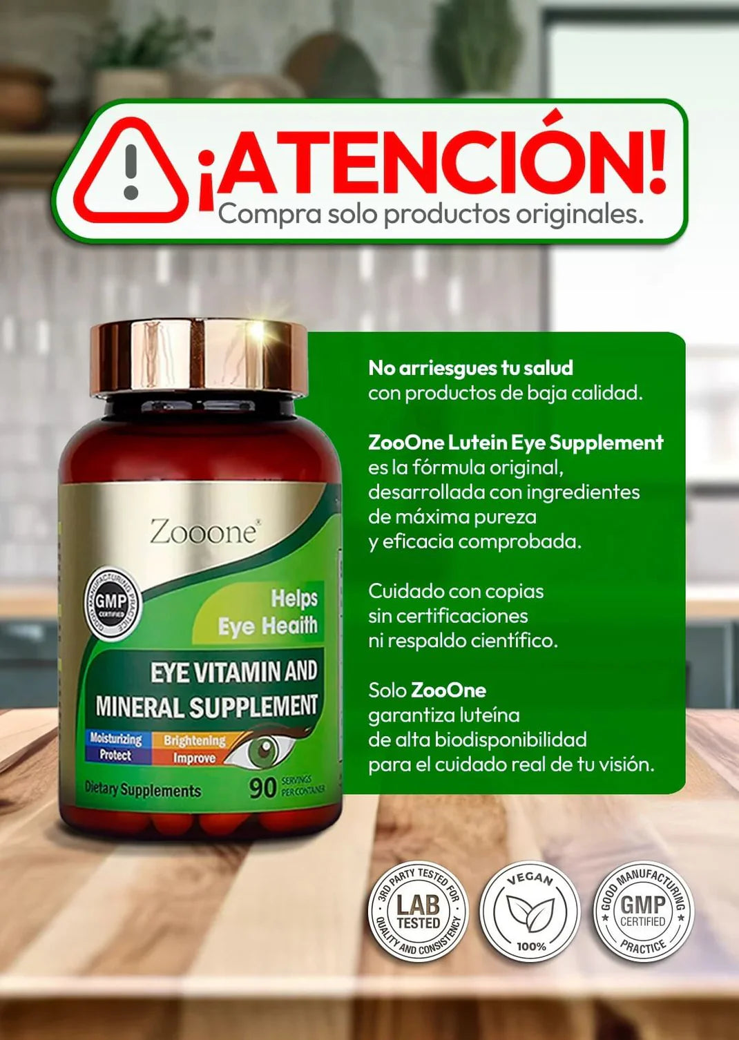 Zooone - Vitaminas Para Los Ojos
