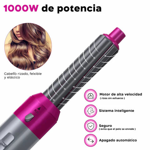 Cepillo Secador Eléctrico 5 en 1