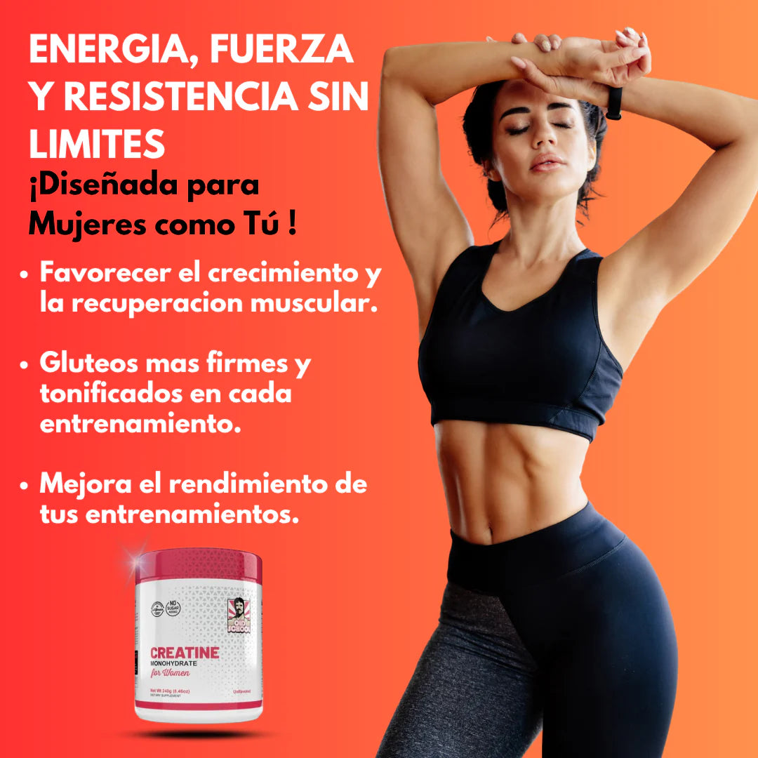 Old School - Creatina Monohidratada For Women